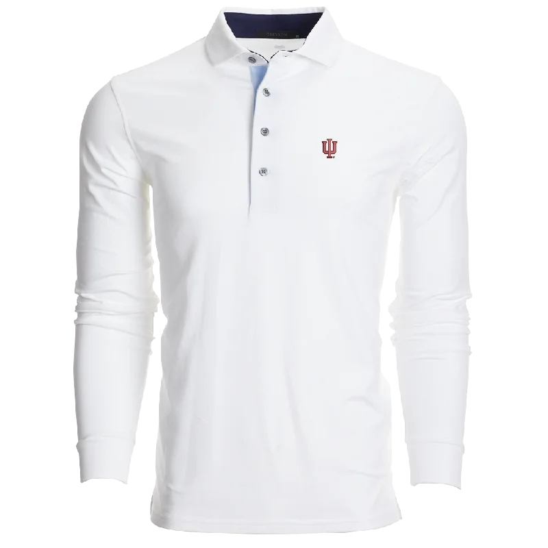 Indiana Apache Long Sleeve Polo Vacation