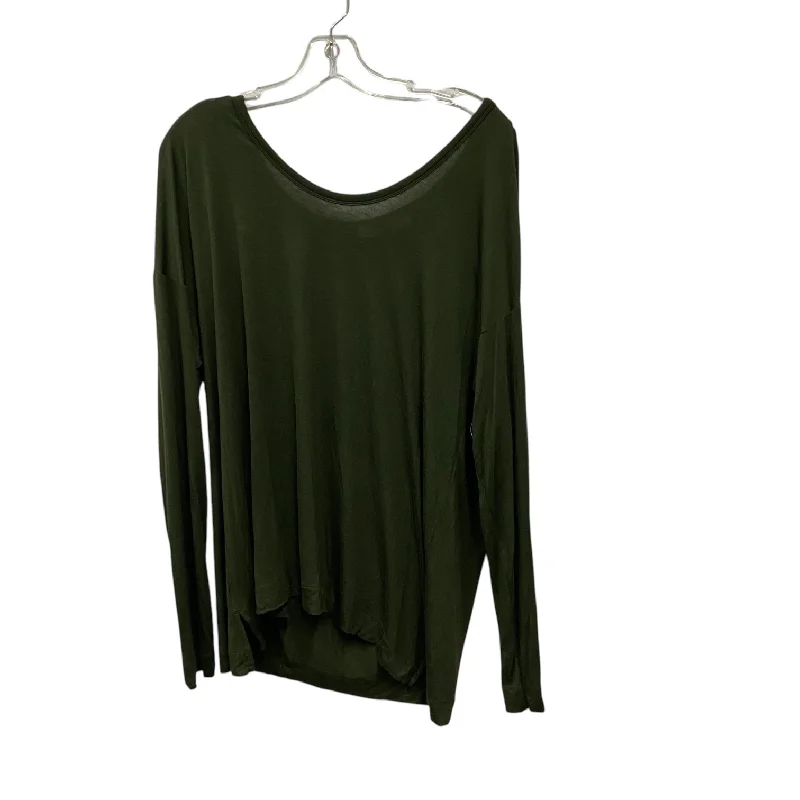 Top Ls By Loft In Green, Size:Xl Sharp Men's Italian