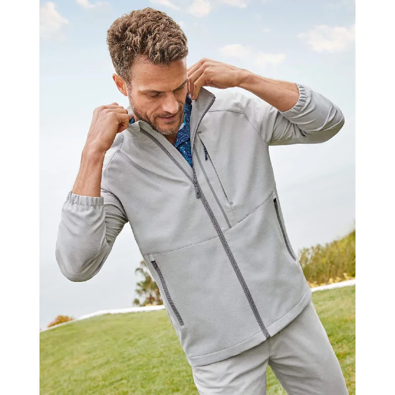 Tommy Bahama IslandZone On Par Pro Jacket - Harbor Mist Unique Men's Patch