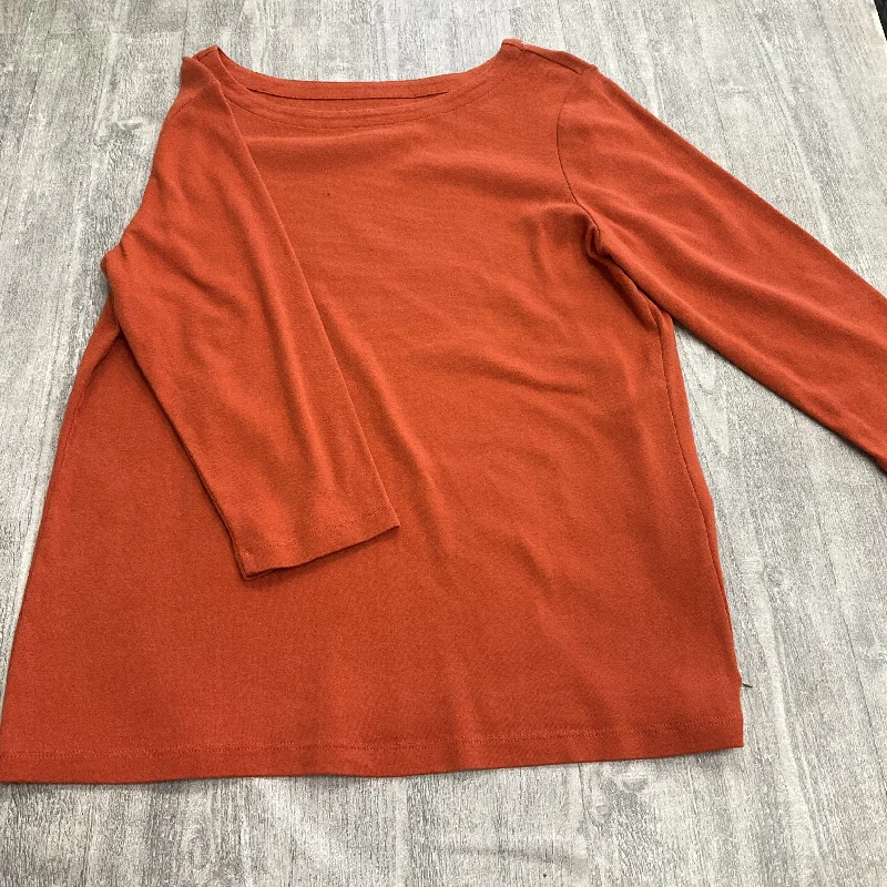 Top Long Sleeve Basic By Chicos  Size: L Elegant Men's Cashmere