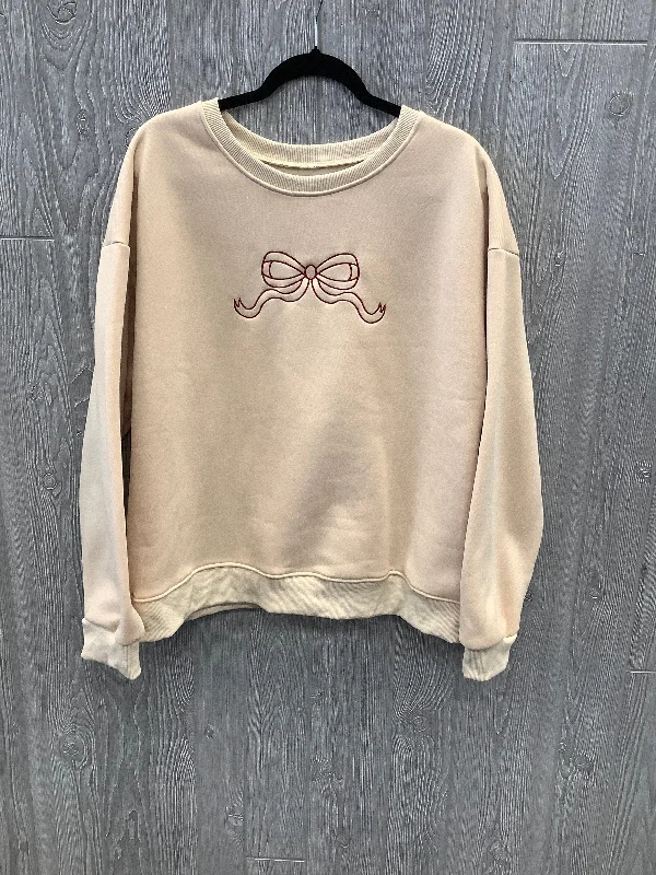 Top Long Sleeve By Clothes Mentor In Cream, Size: Xxl Refined Men's Classic 