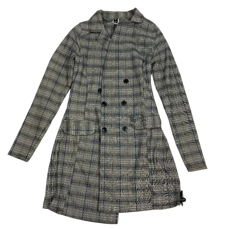 Coat Peacoat By Windsor In Grey, Size: S Bold Men's Animal