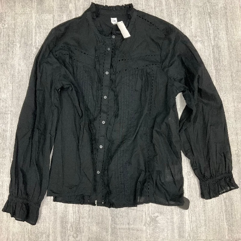 Top Long Sleeve By Gap In Black, Size: Xl Tough Men's Tactical