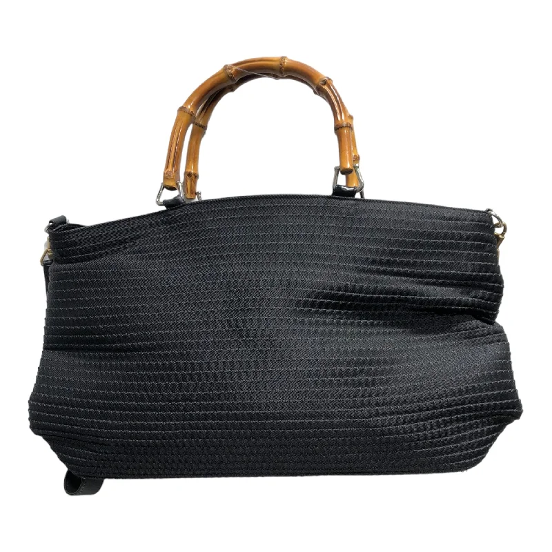 GUCCI/Bag/BLK/Bamboo handles Bold Men's Animal