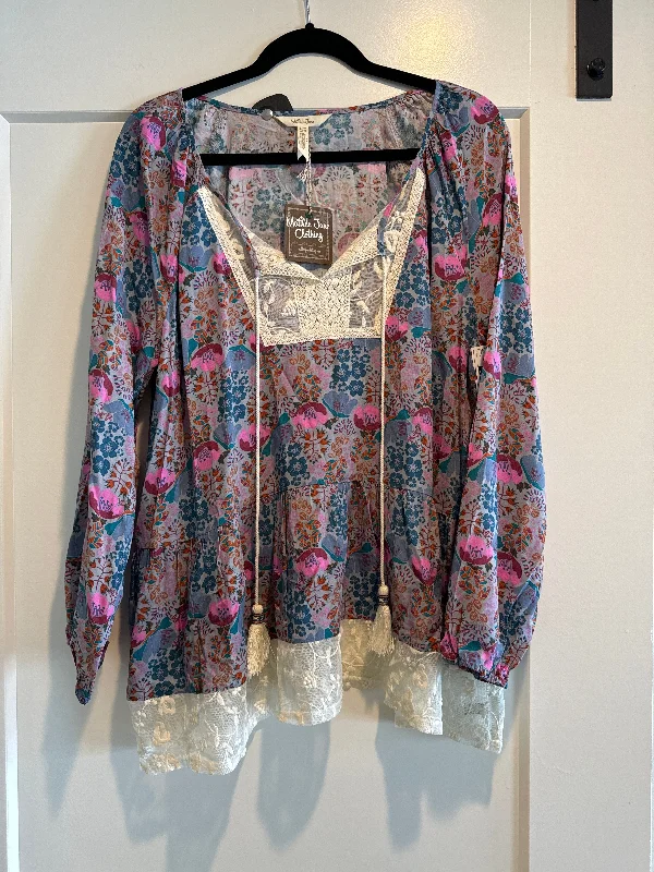 Top Long Sleeve By Matilda Jane  Size: L Artistic Men's Avant