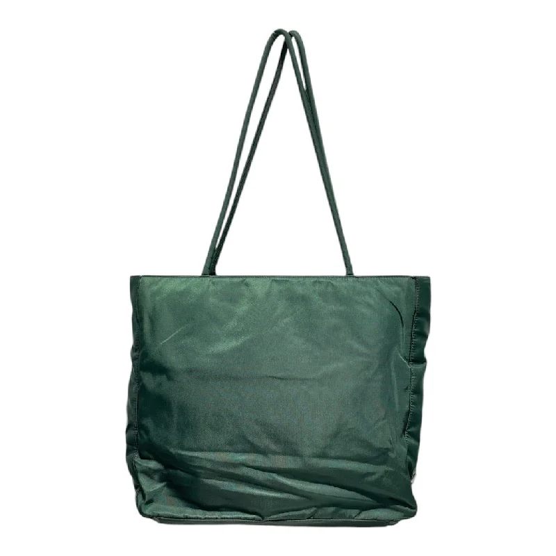 PRADA/Tote Bag/Green/ Modern Men's Geometric