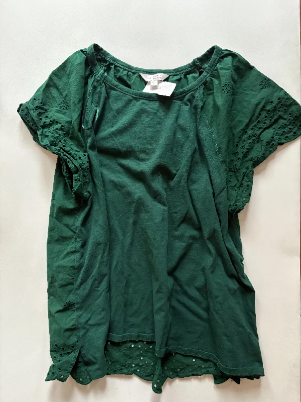 Top Short Sleeve By Lc Lauren Conrad In Green, Size: 2x Athletic Men's High