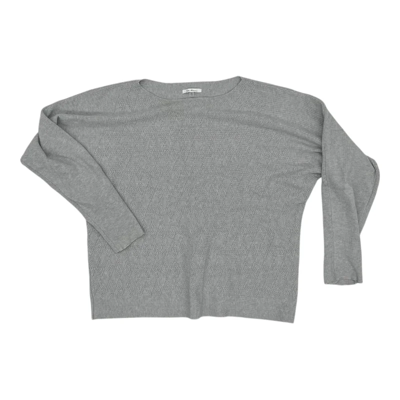 Top Ls By Vila Milano In Grey, Size:Xl Street