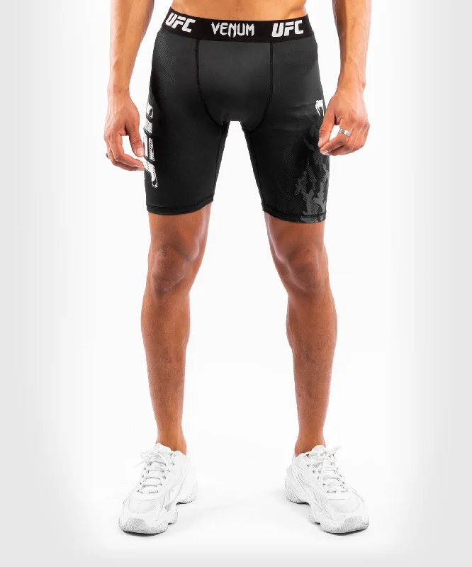 UFC Venum Authentic Fight Week Men's Performance Vale Tudo Shorts - Black Cool Men's Distressed