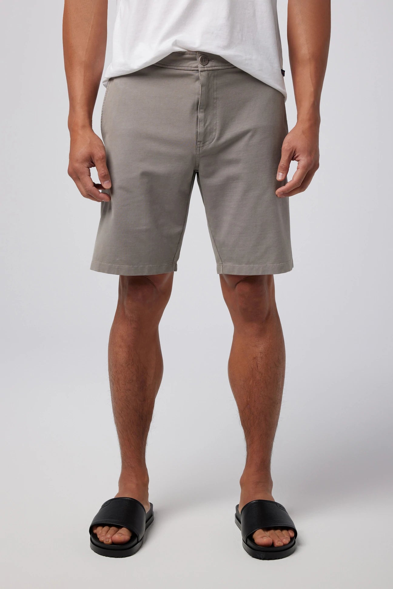 TULUM FLEX SHORT - FROST GREY British Gentleman Style