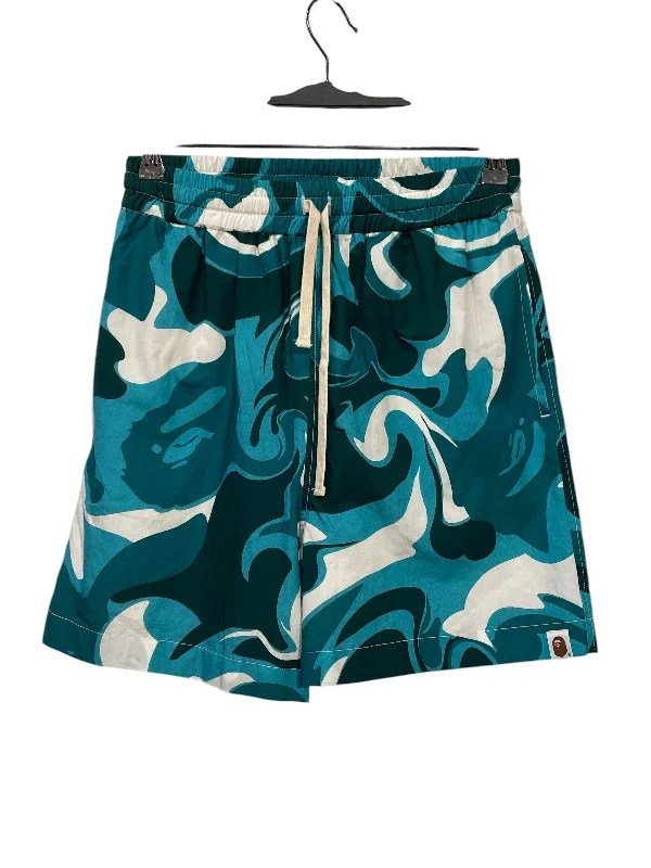 BAPE/Shorts/M/Nylon/IDG/Camouflage/SWIM TRUNKS Dynamic Men's High