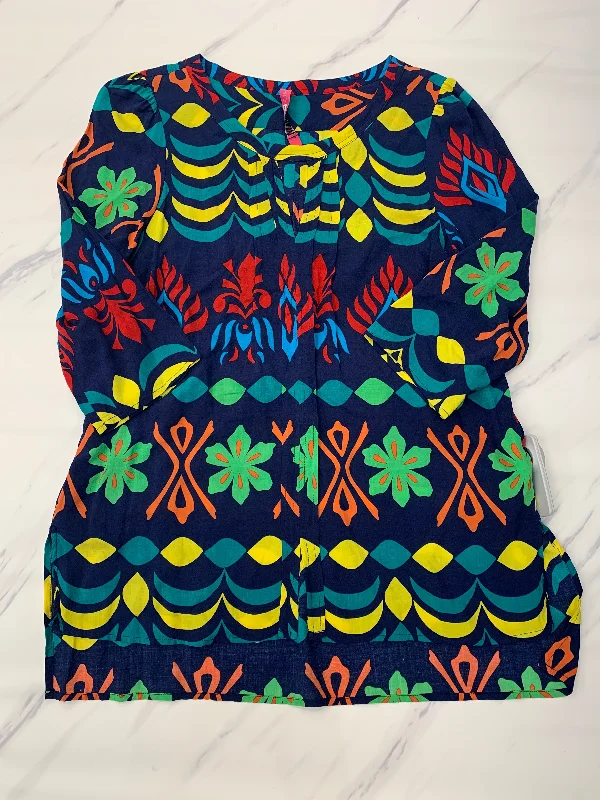Top Long Sleeve Designer Tracy Reese, Size M Adventure