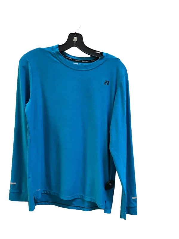 Athletic Top Long Sleeve Crewneck By Russel Athletic  Size: 1x Trendy Men's Oversized