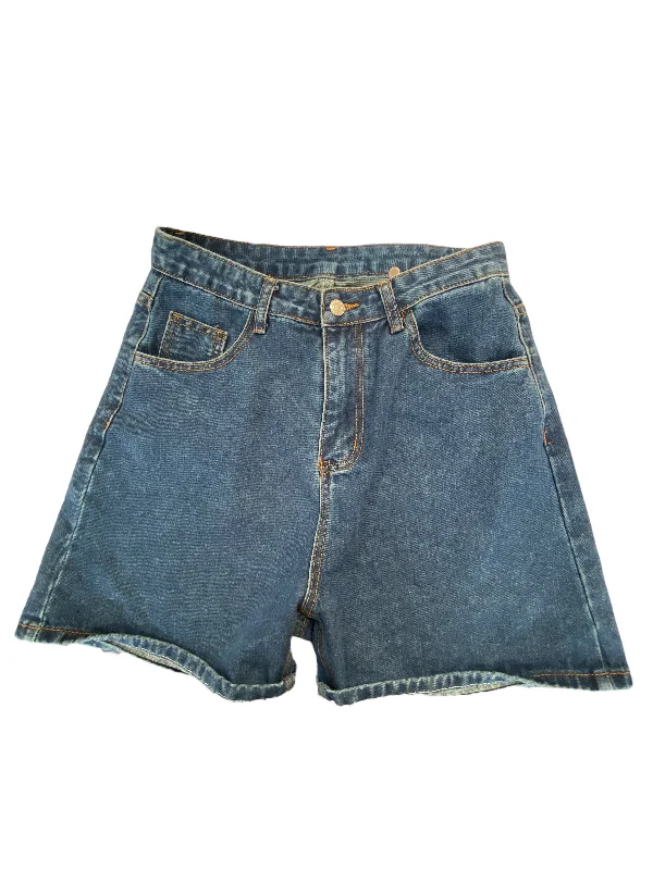 Blue Denim Shorts Shein, Size 6 Cool Men's Skate