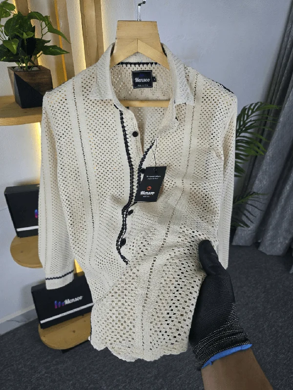 Mensoo Imported Net Shirt 11 Trendy Men's Bucket