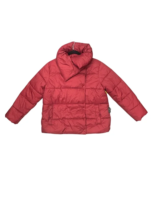 Coat Faux Fur & Sherpa By Banana Republic In Red, Size: M Unique Men's Patch