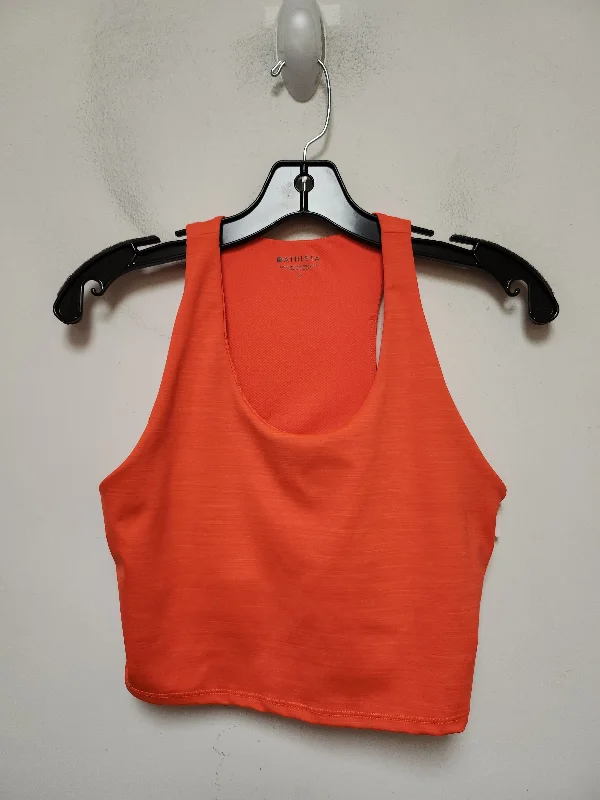 Orange Athletic Tank Top Athleta, Size S Practical Men's Multi