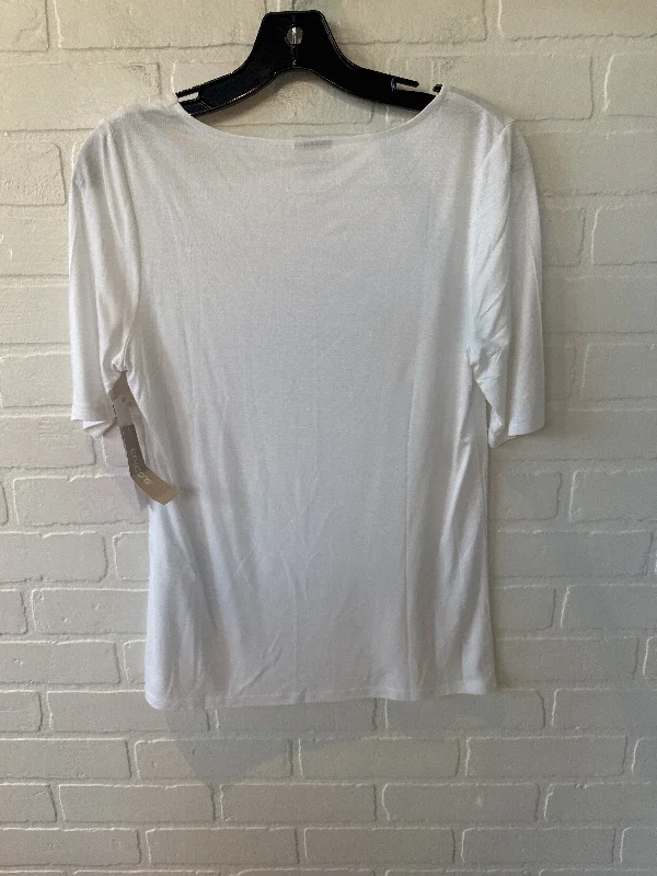 Top Short Sleeve By Chicos  Size: S Dapper Men's Bow