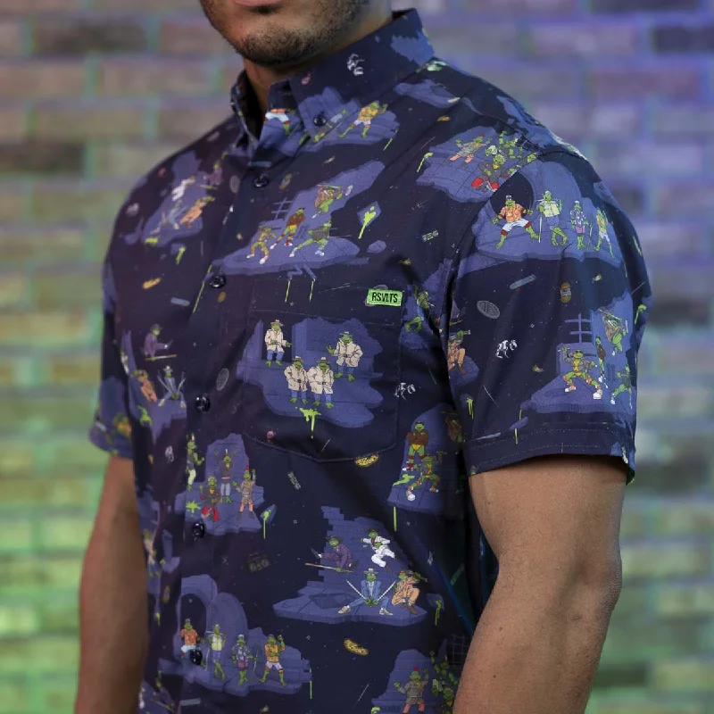 Teenage Mutant Ninja Turtles "IncogNinja" – KUNUFLEX Short Sleeve Shirt Sharp Men's Italian