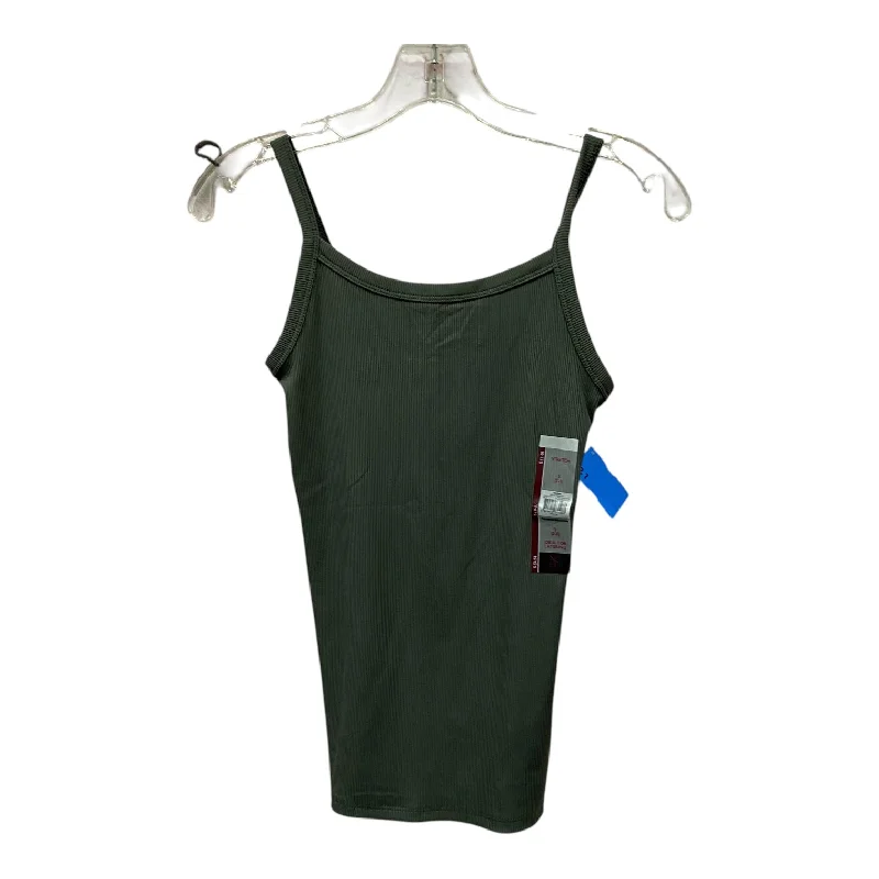 Tank Top By No Boundaries In Green, Size:S Earthy Men's Sustainable 