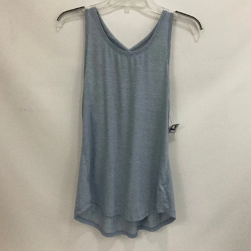 Blue Athletic Tank Top Athleta, Size S Monochromatic All