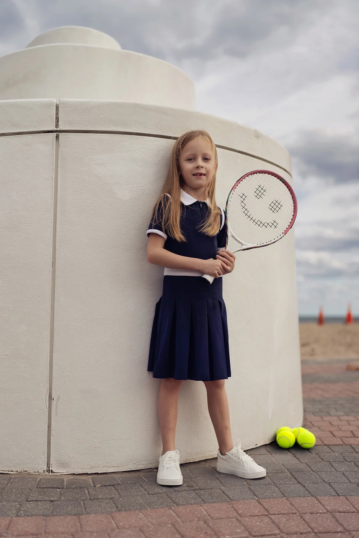 Tennis Club Short Sleeve Dress Street