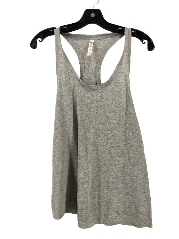 Grey Athletic Tank Top Fabletics, Size M Bold Men's Animal