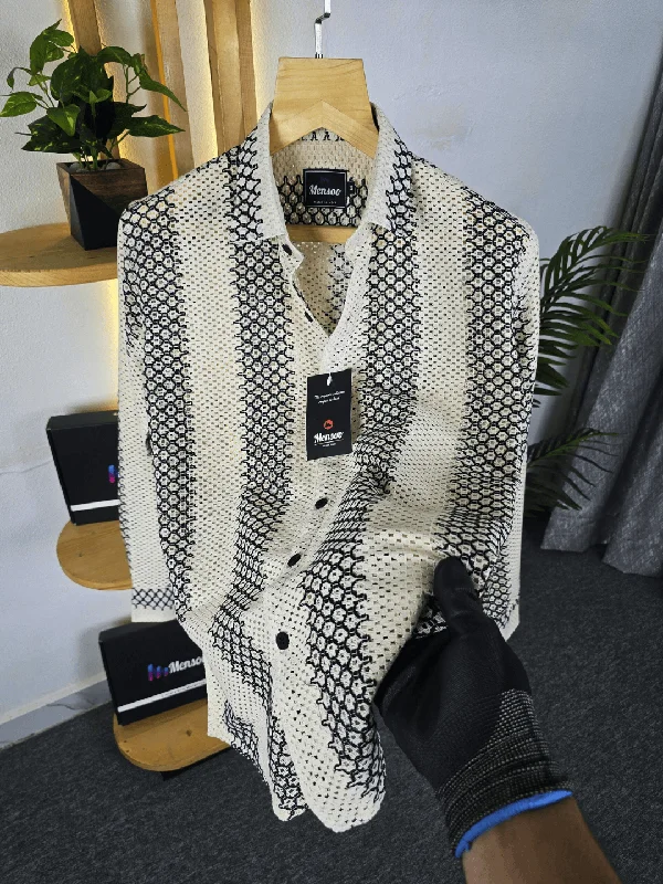 Mensoo Imported Net Shirt 12 Earthy Men's Hemp