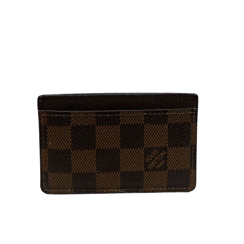 LOUIS VUITTON/Wallet/Leather/BRW/ Dynamic Men's High