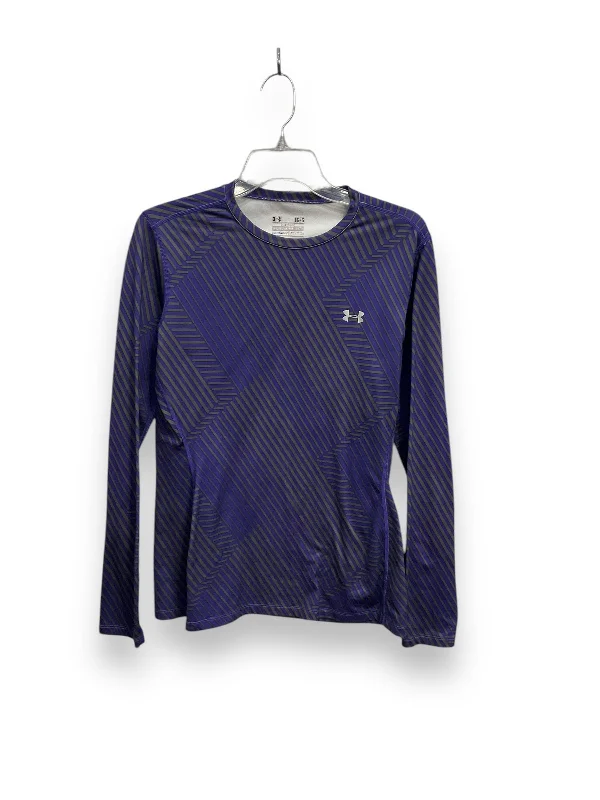 Athletic Top Long Sleeve Crewneck By Under Armour In Multi-colored, Size: L Sophisticated Men's 