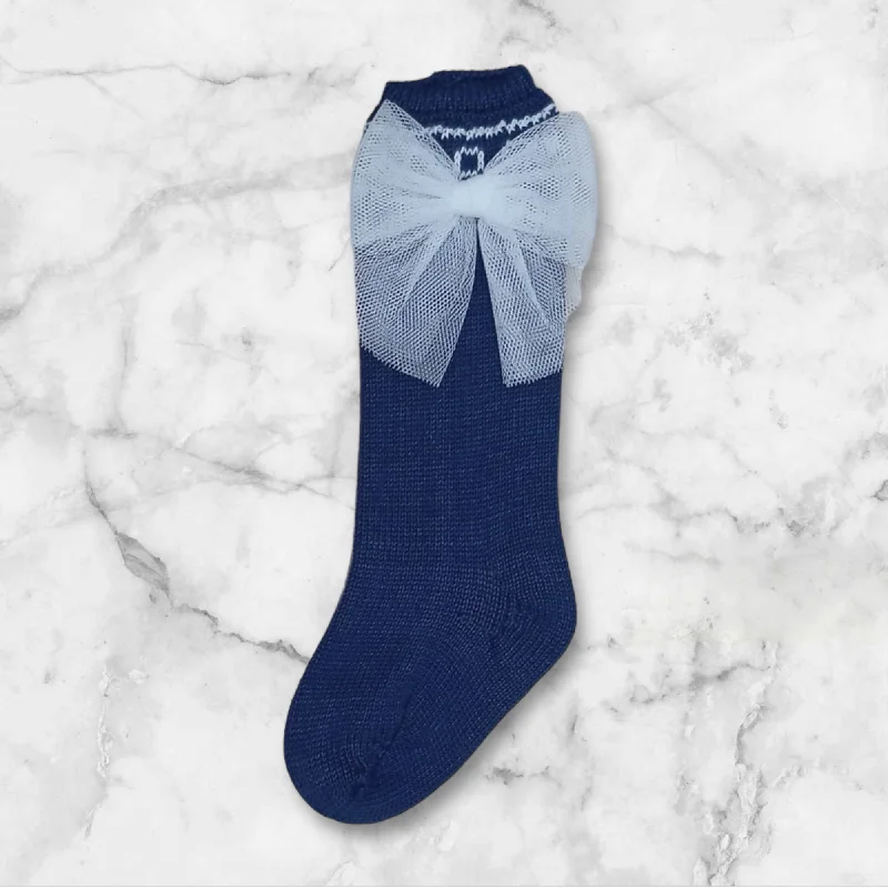 Navy and White Socks Classic Men's Pin