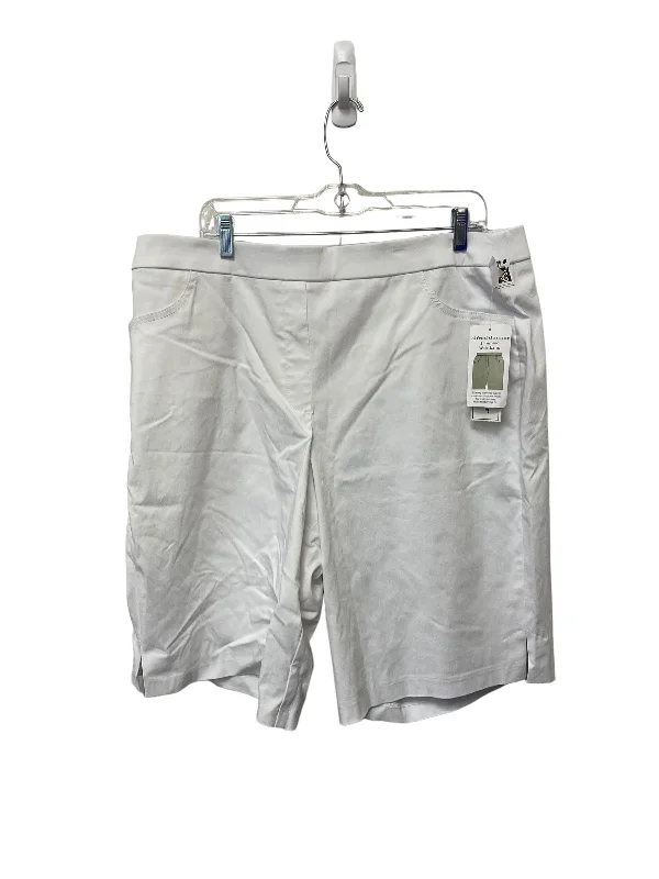 White Shorts Alfred Dunner, Size 16 Dapper Men's 1920S