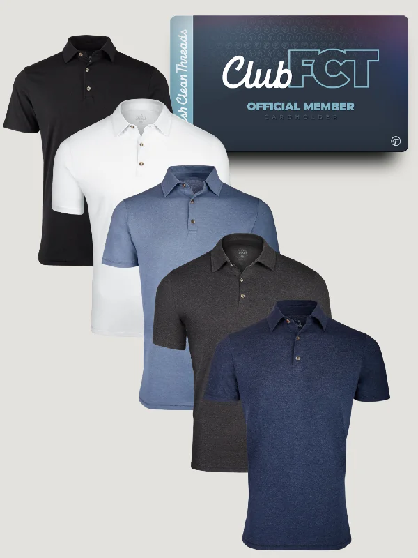 Best Sellers Polo Member 5-Pack Dynamic Men's Moto