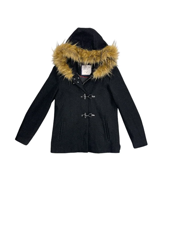 Coat Other By Tommy Hilfiger In Black & Tan, Size: Xs Confident Men's Power