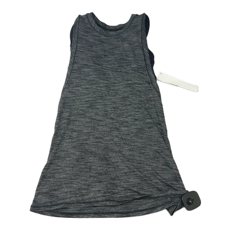 Grey  Athletic Tank Top By Lululemon Rugged Men's Outdoor 