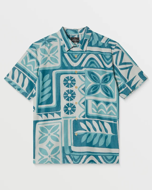 Waterman Bruddah Shirt - Larskpur Relaxed Men's Australian 