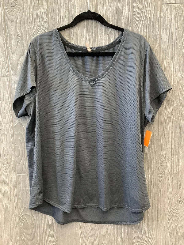 Athletic Top Short Sleeve By Mta Pro In Grey, Size: 3x Earthy Men's Sustainable 