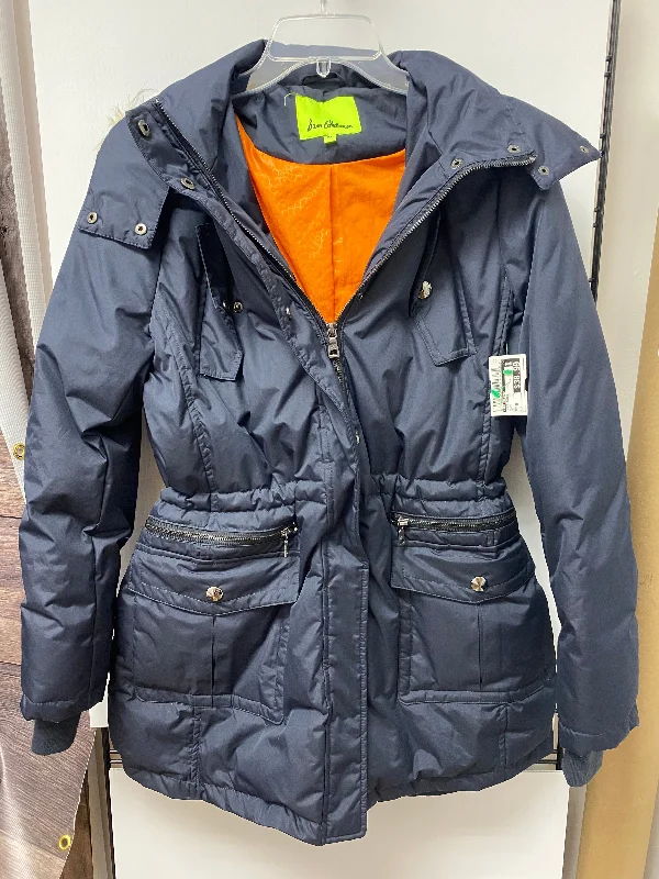 Coat Parka By Sam Edelman In Blue, Size: M Elegant Men's Cashmere