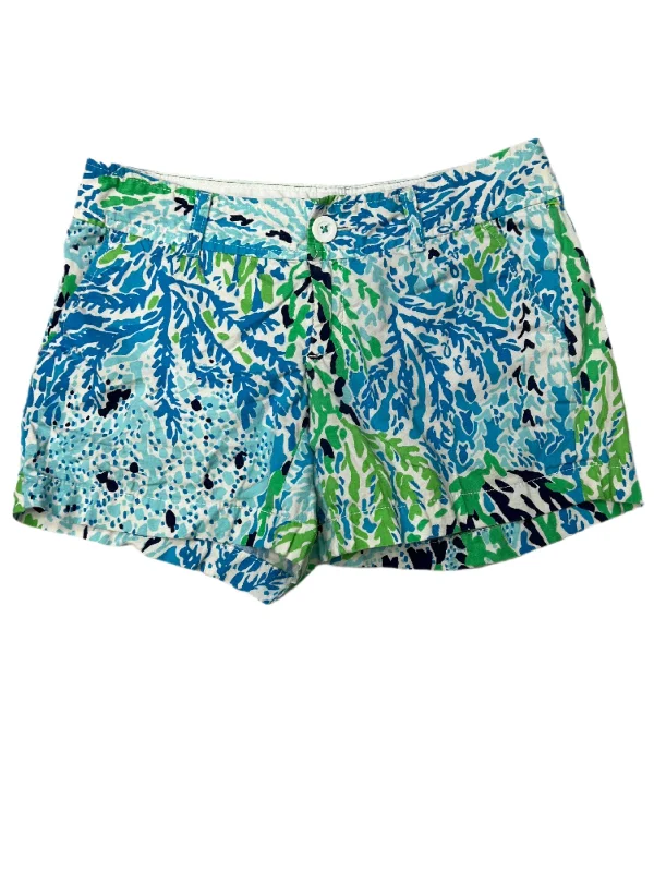 Shorts By Lilly Pulitzer In Blue, Size: 0 Sharp Men's Italian