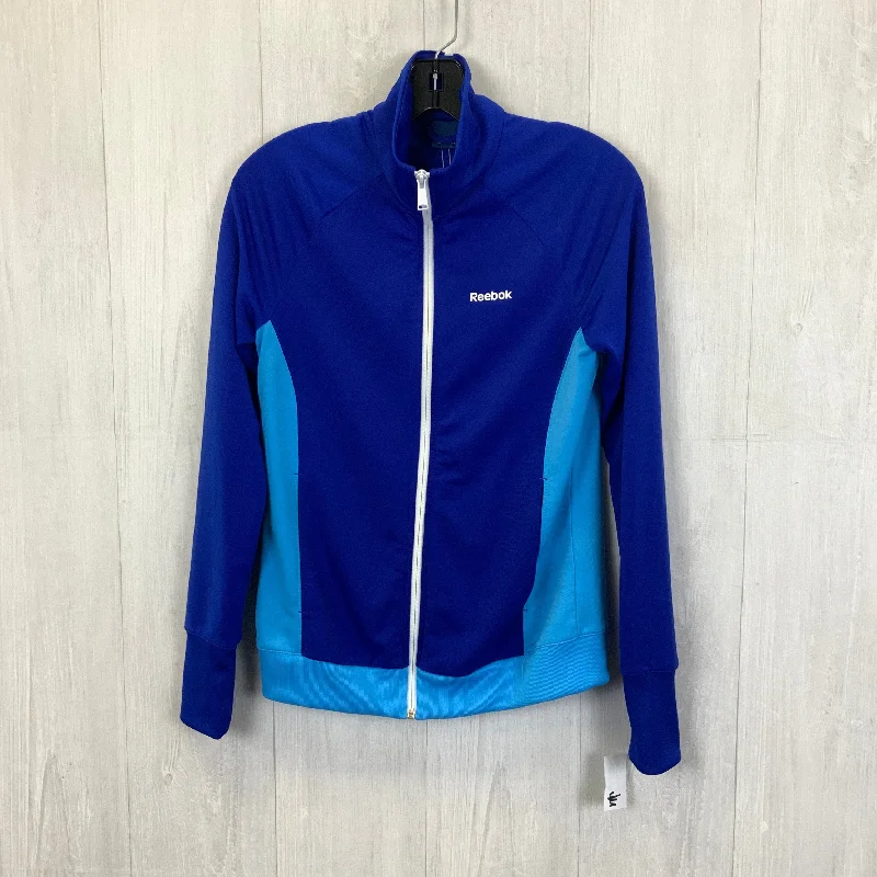 Athletic Jacket By Reebok In Blue, Size: S Hip Men's Urban