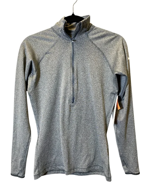 Athletic Jacket By Nike Apparel In Grey, Size: M Athletic Men's High