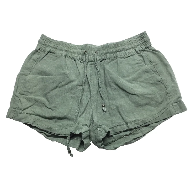 Green Shorts Love Tree, Size L Dapper Men's Bow
