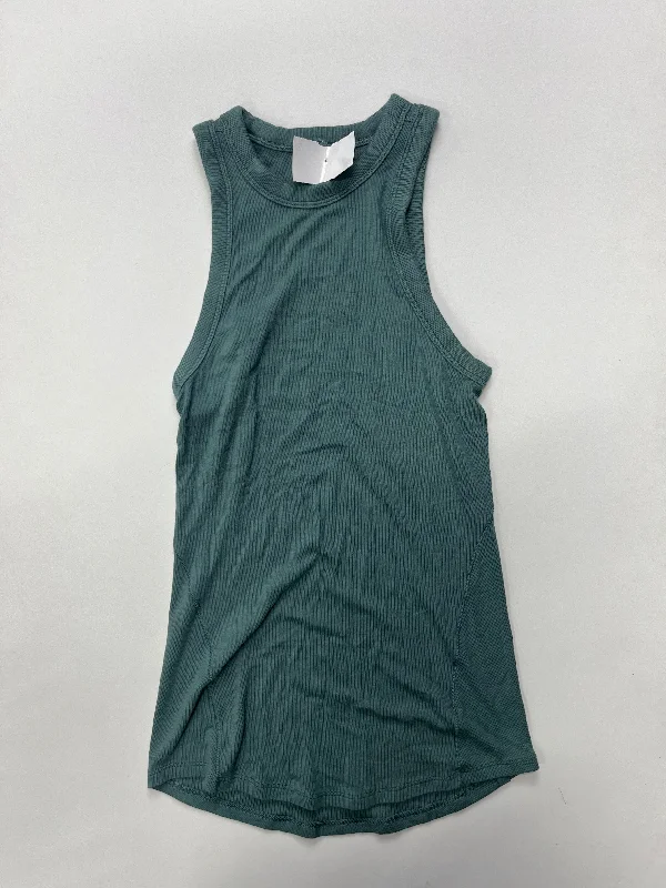 Green Athletic Tank Top Lululemon, Size Xs Streetwear Style