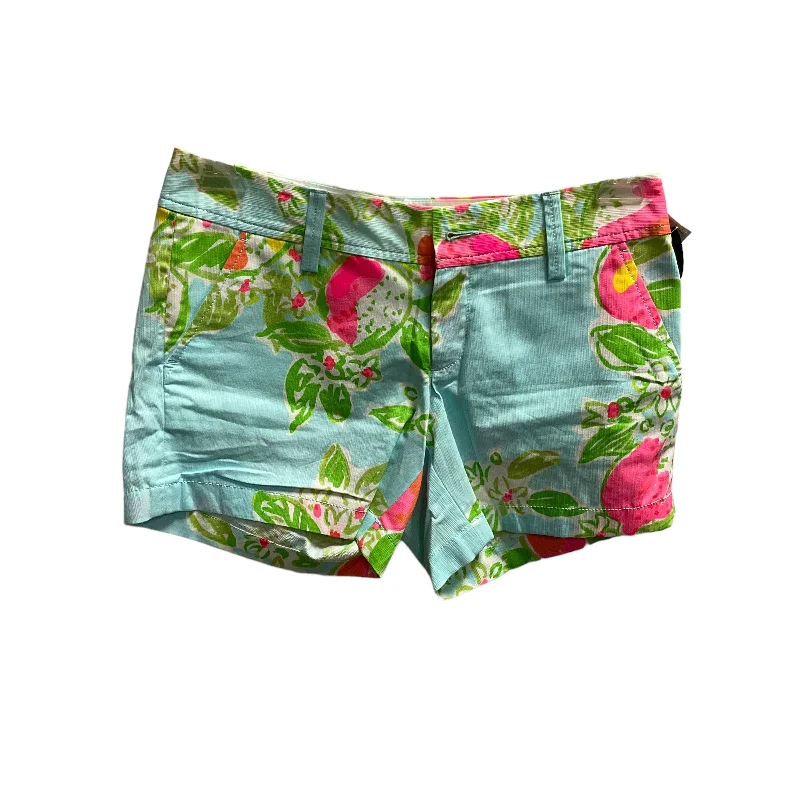 Floral Print Shorts Lilly Pulitzer, Size 2 Elegant Men's Cashmere