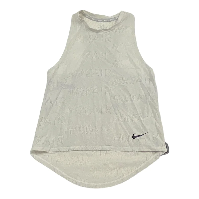 Athletic Tank Top By Nike  Size: Xs Sleek Men's Metallic