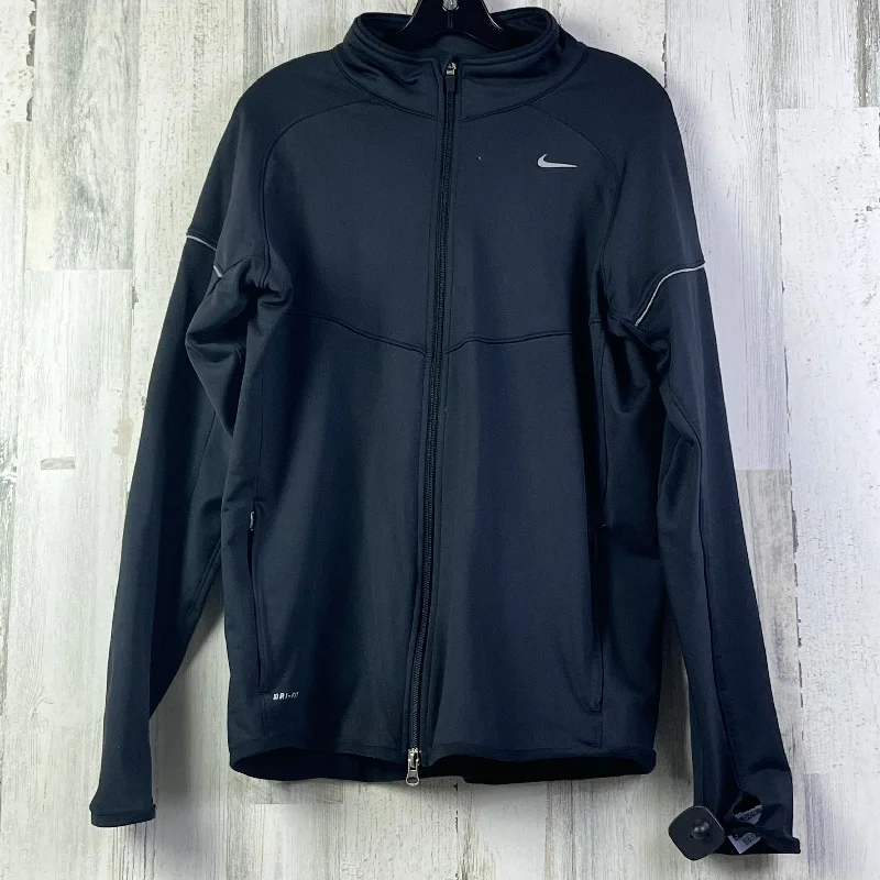 Athletic Jacket By Nike Apparel In Black, Size: M Organic