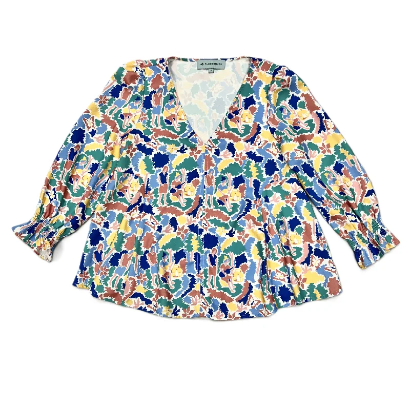 Top Long Sleeve Designer By Tuckernuck  Size: S Laid