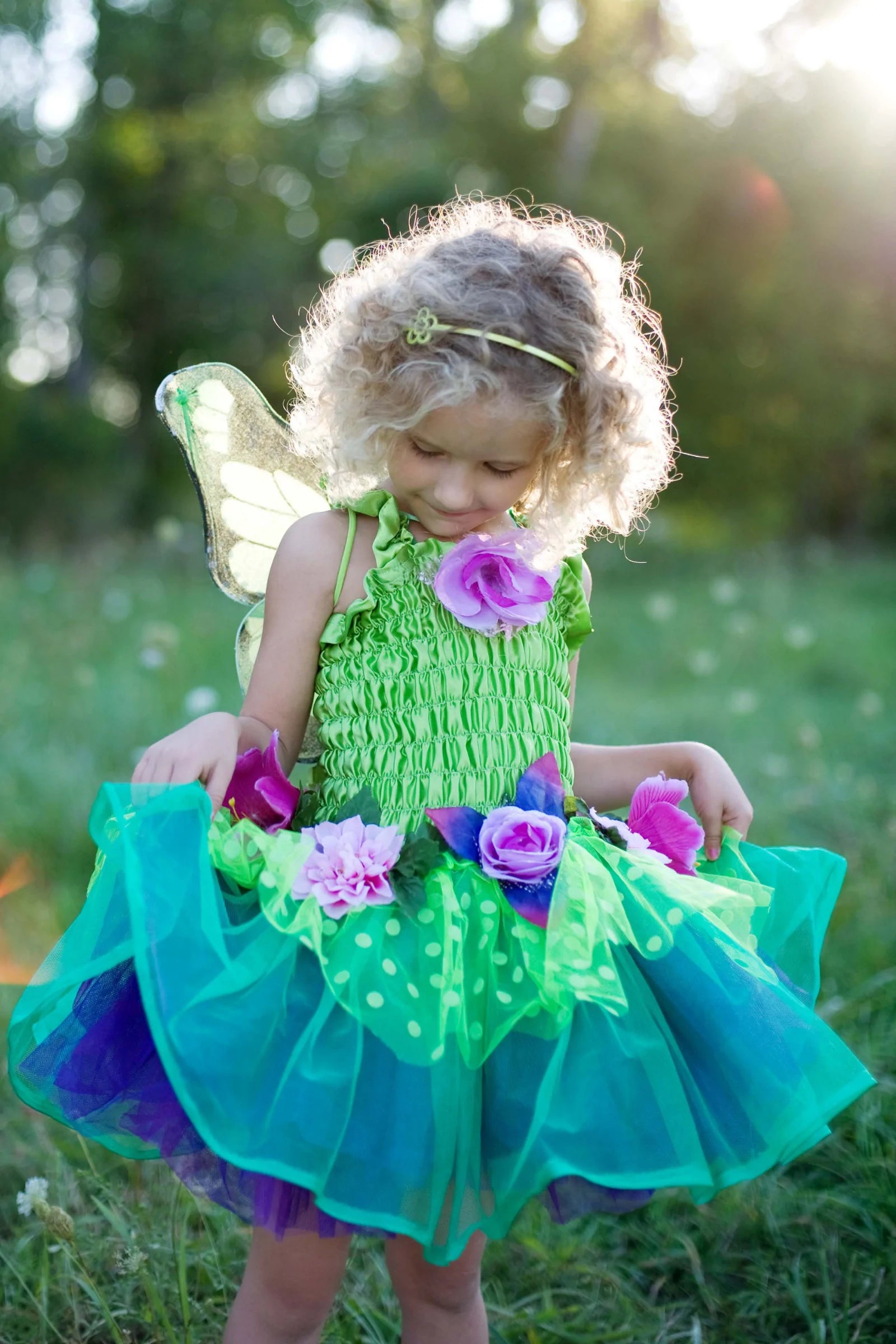 Fairy Blooms Dress Stylish Men's Neon