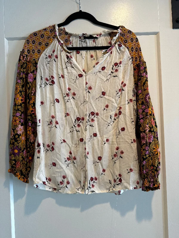 Top Long Sleeve By Jane And Delancey  Size: S Monochromatic All