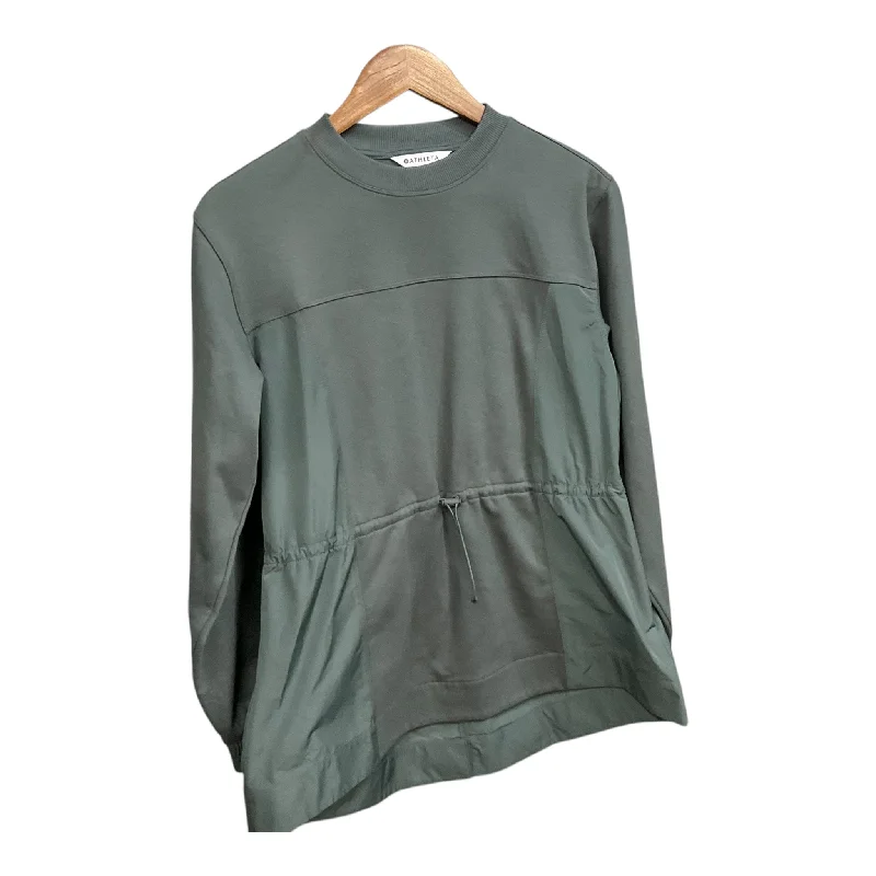 Athletic Jacket By Athleta In Green, Size: Xs Elegant Men's Cashmere